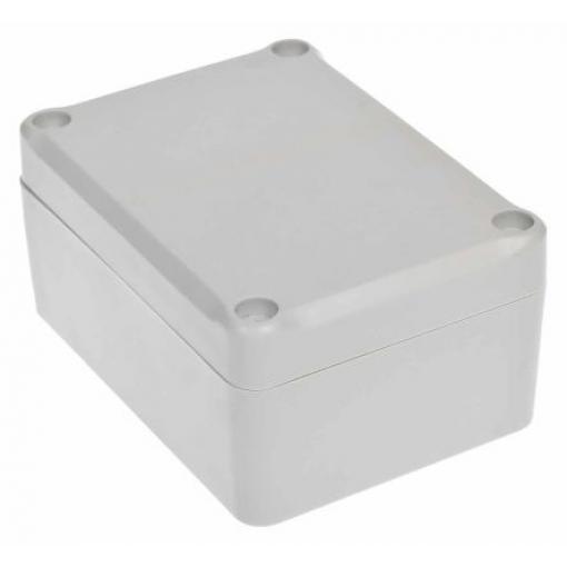 RS PRO Pouzdro IP65 barva Šedá IK09 barva Šedá ABS 88.2 mm 41.7 mm 64.3 mm Silikon