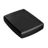 RS PRO Pouzdro IP64 barva Černá IK07 barva Černá ABS 184.8 mm 38.4 mm 144.6 mm Silikon