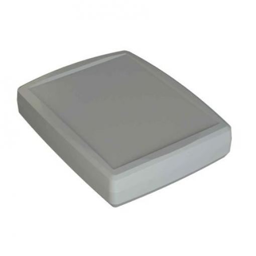 RS PRO Pouzdro IP64 barva Šedá IK07 barva Šedá ABS 184.8 mm 38.4 mm 144.6 mm Silikon