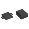 RS PRO Pouzdro IP54 S přírubou barva Černá ABS 59.8 mm 20.8 mm 40.4 mm