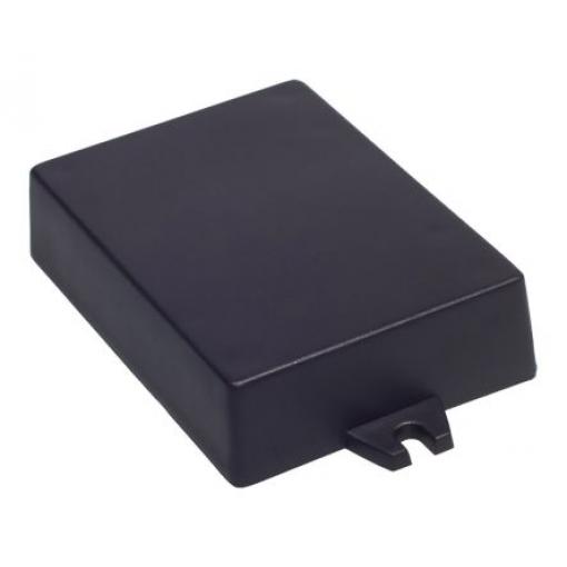 RS PRO Pouzdro IP54 S přírubou barva Černá ABS 112.8 mm 21.8 mm 65.3 mm