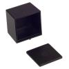 RS PRO Pouzdro IP52 Nestíněný barva Černá barva Černá ABS 22.1 mm 16.5 mm 22.2 mm