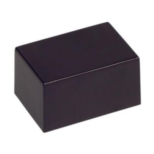 RS PRO Pouzdro IP52 Nestíněný barva Černá barva Černá ABS 32 mm 17.2 mm 22 mm