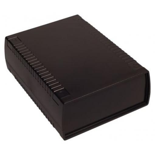 RS PRO Pouzdro IP53 Nestíněný barva Černá IK06 barva Černá ABS 185.8 mm 65.3 mm 135.9 mm
