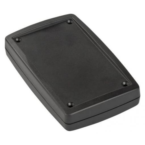 RS PRO Pouzdro IP54 barva Černá IK06 ABS 97.9 mm 19 mm 60 mm