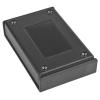 RS PRO Pouzdro IP40 Nestíněný barva Černá IK07 barva Černá ABS 108.3 mm 24.7 mm 69.1 mm