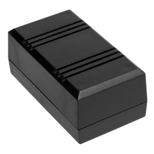 RS PRO Pouzdro IP54 Nestíněný barva Černá IK07 ABS 99.9 mm 43.3 mm 56 mm