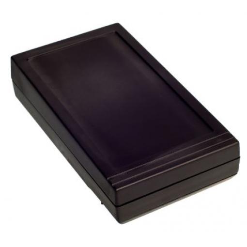 RS PRO Pouzdro IP53 barva Černá IK07 ABS 145.2 mm 42.2 mm 81.5 mm