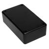 RS PRO Pouzdro IP54 Nestíněný barva Černá IK06 ABS 124.7 mm 37.1 mm 72 mm