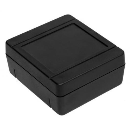 RS PRO Pouzdro IP54 Nestíněný barva Černá IK06 ABS 89.8 mm 38.2 mm 79.5 mm