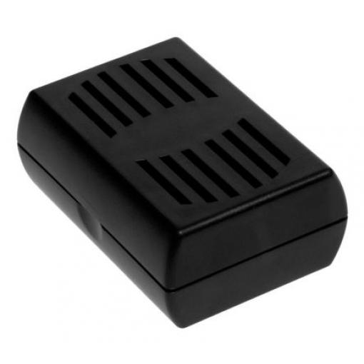 RS PRO Pouzdro Nestíněný barva Černá ABS 65.8 mm 26.7 mm 46.8 mm