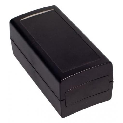 RS PRO Pouzdro IP53 Nestíněný barva Černá IK07 ABS 120.8 mm 51.5 mm 60.7 mm