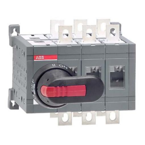 ABB Oddělovací (hlavní) vypínač 3pólový Lišta DIN IP65 16 A 160 kW