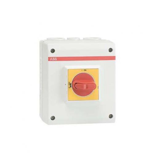 ABB Odpínač bez jištění pojistkou 3pólový Lišta DIN IP65 16 A