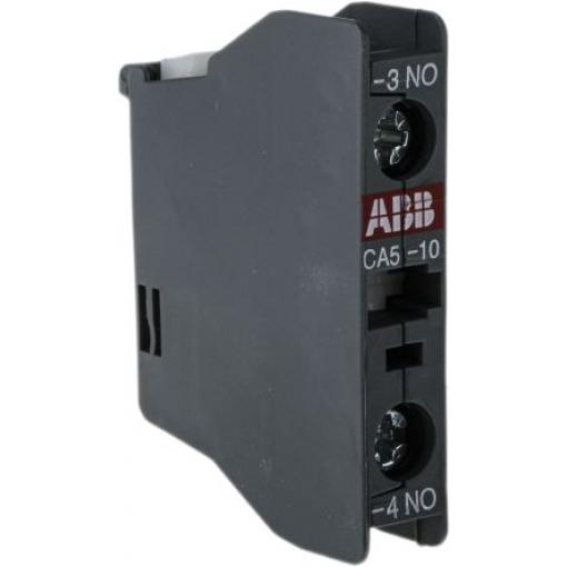 ABB Blok pomocných kontaktů 1 NO 1 Přední montáž, rozsah: CA5 s Šroub 6 A 24V ac
