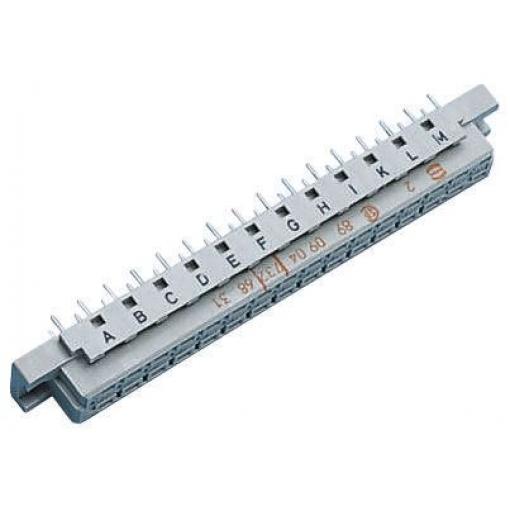 HARTING Konektor DIN 41612, řada: DIN 41612, orientace těla: Rovný, rozteč: 5.08 mm, počet kontaktů: 32, počet řad: 2
