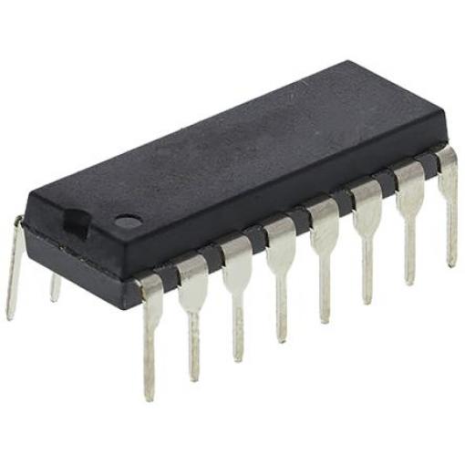 Multiplexer DG409DJ+, konfigurace: dvojitý 4:1 9 V, 12 V, 15 V, 18 V, 24 V, 28 V, počet kolíků: 16, PDIP, počet kanálů: