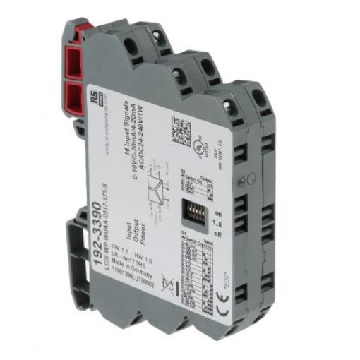 Převodník signálu, řada: LCIS-WP-WAA Proud/napětí Proud/napětí RS PRO 24/240 V ac/dc
