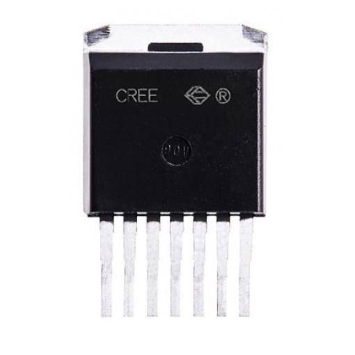 řada: C3M MOSFET Typ N-kanálový 30 A 1200 V Wolfspeed, TO-263, počet kolíků: 7 kolíkový Vylepšení
