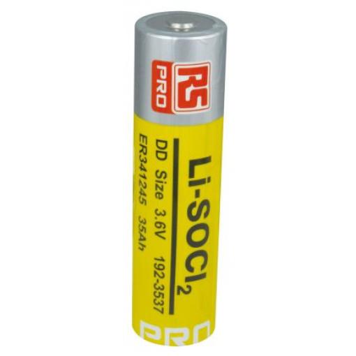 Baterie DD RS PRO 3.6 V Lithium-thionyl chlorid ER341245 RS PRO