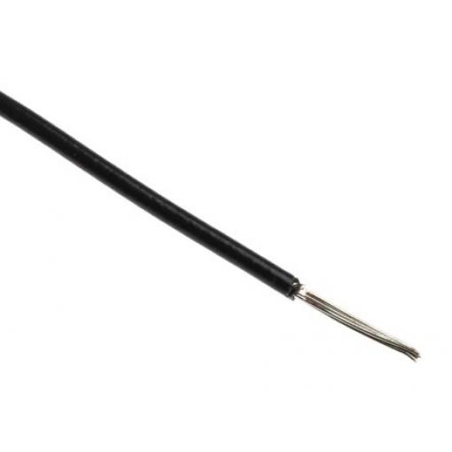 Zapojovací vodič plocha průřezu 0,33 mm², prameny vodičů: 7/0,25 mm, Černá, 250 V 250m 22 AWG Nexans