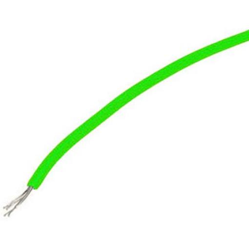 Zapojovací vodič plocha průřezu 0,33 mm², prameny vodičů: 7/0,25 mm, Zelená, 250 V 250m 22 AWG Nexans