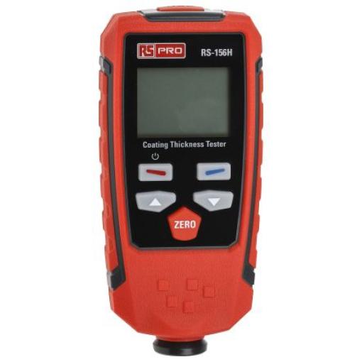 Tloušťkoměr, rozlišení: 1350 μm 0.3 mm, typ displeje: LCD, IP40, 40 °C, 0 °C RS PRO