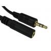 Pomocný kabel, řada: RS PRO délka 2 m, A: Vnější, A: Stereo jack 3,5 mm RS PRO, B: Vnitřní, B: Stereo jack 3,5 mm, Černá