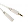 Pomocný kabel, řada: RS PRO délka 2 m, A: Vnější, A: Stereo jack 3,5 mm RS PRO, B: Vnitřní, B: Stereo jack 3,5 mm, Bílá