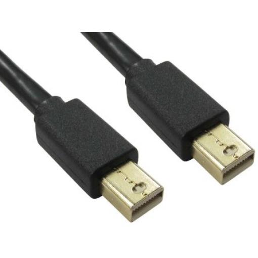 RS PRO, A: Vnější Mini DisplayPort, B: Vnější Mini DisplayPort, Polyvinylchlorid DisplayPort Kabely 3 m