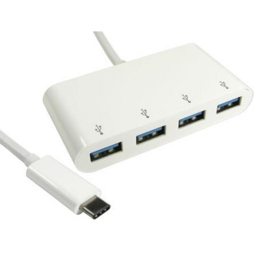 Rozbočovač USB, standard: USB 3.1, počet portů USB: 4 USB RS PRO