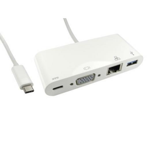 RS PRO Adaptér, video připojení: VGA, standard: USB 3.1