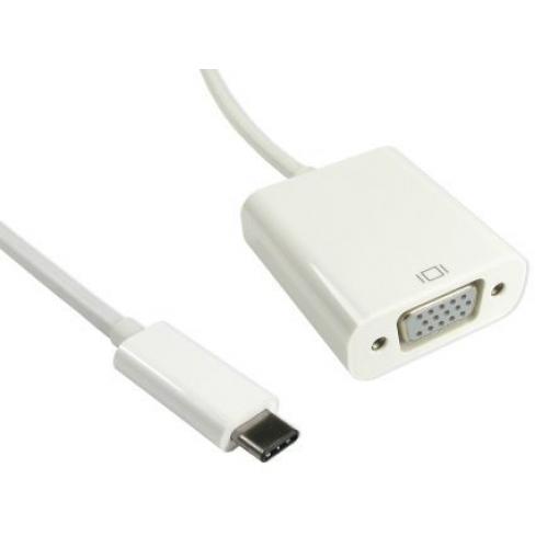 RS PRO Adaptér, 2048 x 1152 pixel, video připojení: VGA, standard: USB 3.1