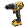 Kombinovaná vrtačka Bezdrátové, typ sklíčidla: Bezklíčové, řada: XR, 2 Ah, Typ C - EU DeWALT 10 mm 57.5 Nm
