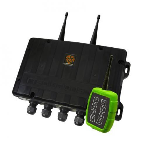 Systém dálkového ovládání TRAP-8S8 8 tlačítek RF Solutions 868 MHz