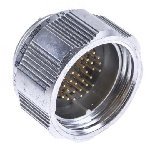 Kulatý konektor, počet kontaktů: 37, Kabel, velikost: Standard Amphenol Socapex, pohlaví kontaktu: Vnější, orientace