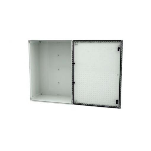 RS PRO Nástěnná krabice IP66 Polyester vyztužený skelnými vlákny Světle šedá 600 mm 800 mm 300 mm
