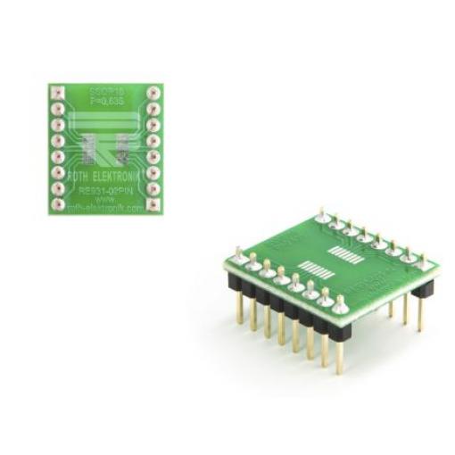 Multi Adapter Board RE931-02PIN oboustranná 21.2 x 18.7 x 1.5mm