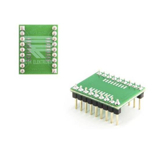 Multi Adapter Board RE965-01PIN oboustranná 21.2 x 18.7 x 1.5mm