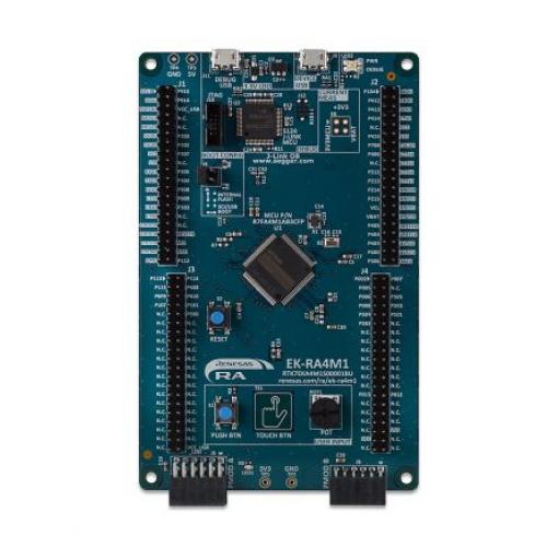 Renesas Electronics Vývojový nástroj pro mikrokontroléry, RA4M1, MCU, 32 bitů RTK7EKA4M1S00001BU, Mikrokontrolér, ARM