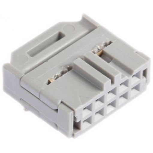 3M Konektor IDC, řada: 3000 Vnitřní, rozteč: 2.54 mm, počet kontaktů: 10, počet řad: 2, Kabel, IDC, orientace těla: