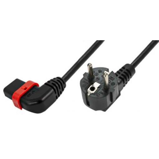 Napájecí šňůra 2 m, Černá, A: IEC C13, B: CEE 7/7 Polyvinylchlorid, 250 V Schaffner