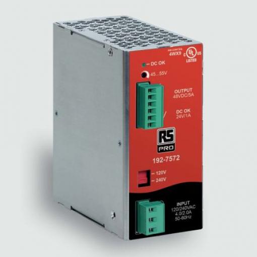RS PRO Compact AC/DC DC 240 W