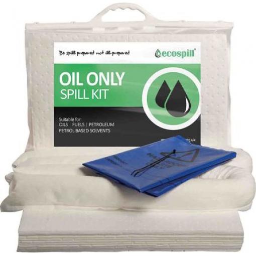 30 L, obsah sady: Podložka x 20, 2 kusy, Odpadní sáček a Páska x 2 Ecospill Ltd