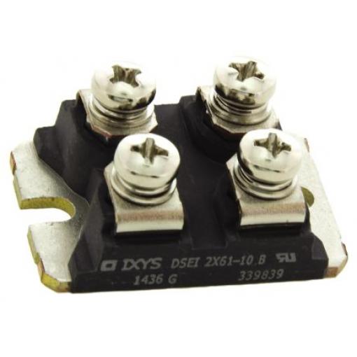 IXYS Dioda DSEI2X61-10B Spínané 60 A 1 kV 50 ns, SOT-227, počet kolíků: 4 kolíkový