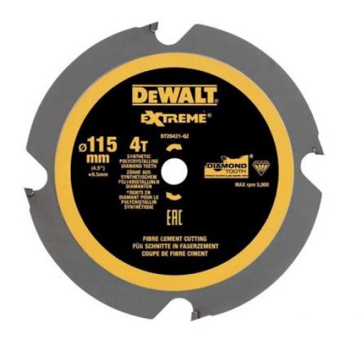Kotouč pro kotoučovou pilu DeWALT 4 Dřevo 115 mm 1