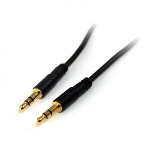 Pomocný kabel délka 1.8 m, A: Vnější, A: Stereo jack 3,5 mm StarTech.com, B: Vnější, B: Stereo jack 3,5 mm, Černá MU6MMS