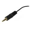 Pomocný kabel délka 3.7 m, A: Vnější, A: Stereo jack 3,5 mm StarTech.com, B: Vnitřní, B: Stereo jack 3,5 mm, Černá