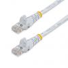 StarTech.com Cat5e Ethernetové kabely, Bílá, Polyvinylchlorid 1 m, typ pláště: Nestíněný Nestíněný