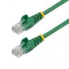 StarTech.com Cat5e Ethernetové kabely, Zelená, Polyvinylchlorid 5 m, typ pláště: Nestíněný Nestíněný